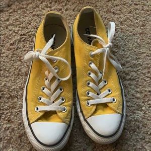 Yellow converse